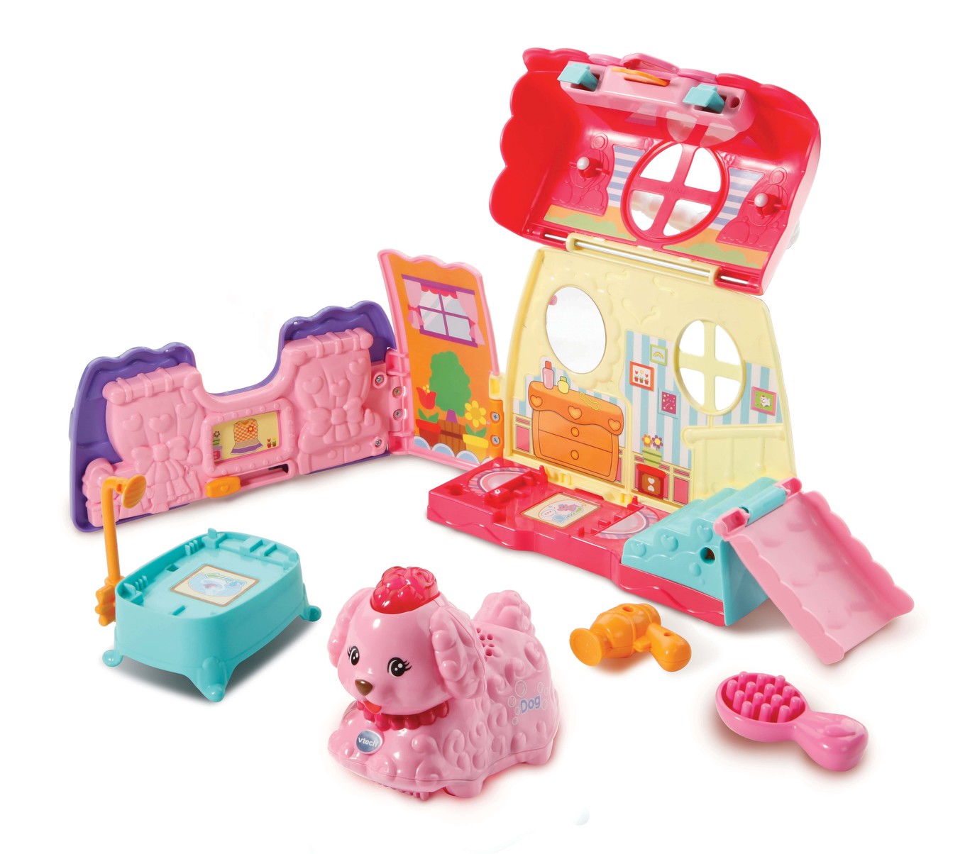 vtech pink dog