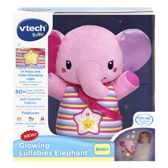 vtech glowing lullabies elephant