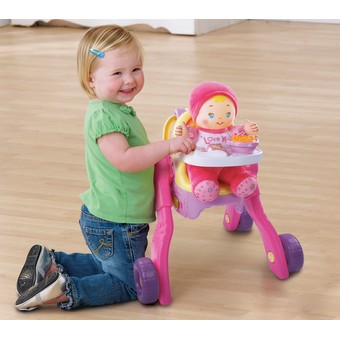 vtech 3 in 1 care and learn stroller